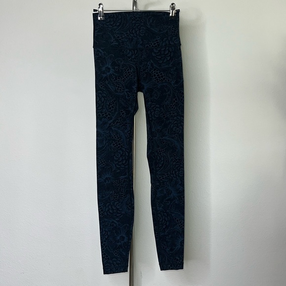 lululemon athletica Pants - 🔹 Lululemon Wunder Under High Rise Luxtreme  Nouveau Mach Blue and Black